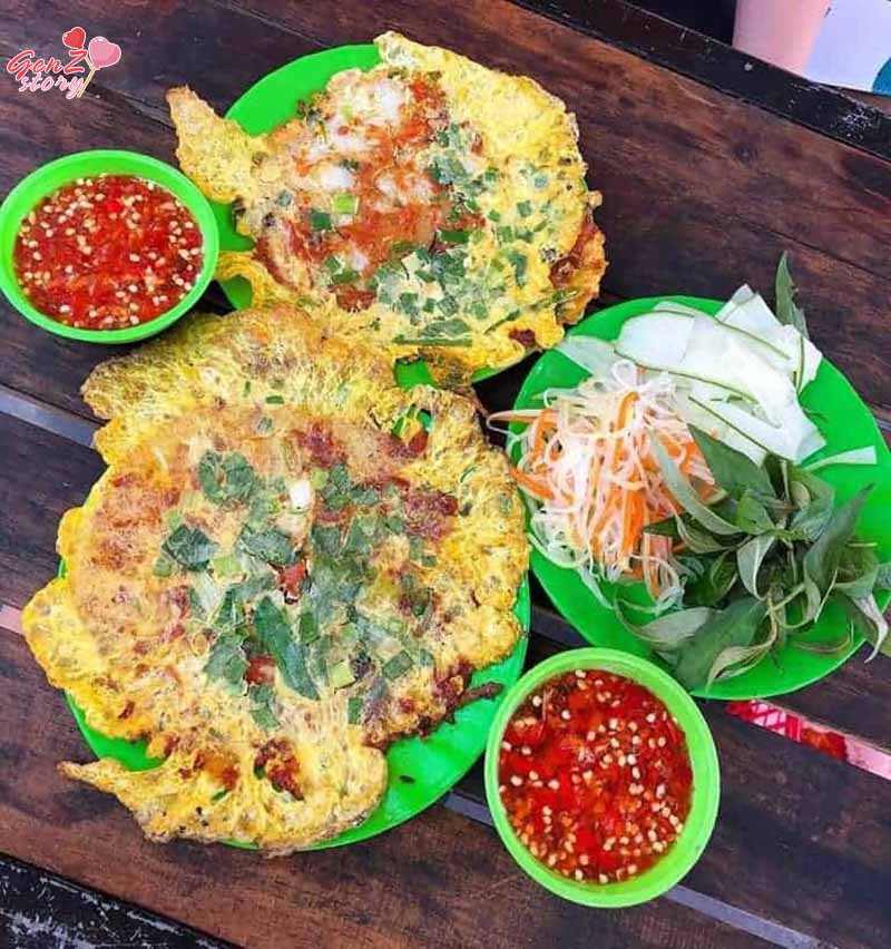 Bánh ép Thuận An – quán Mụ Kiều